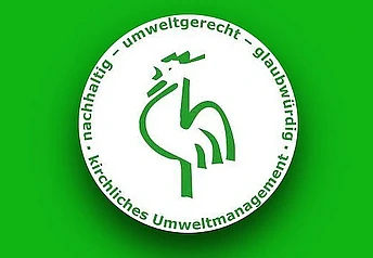Das Logo des Grünen Gockel der Umweltarbeit in Bayern der Link führt zum ganzen Artikel